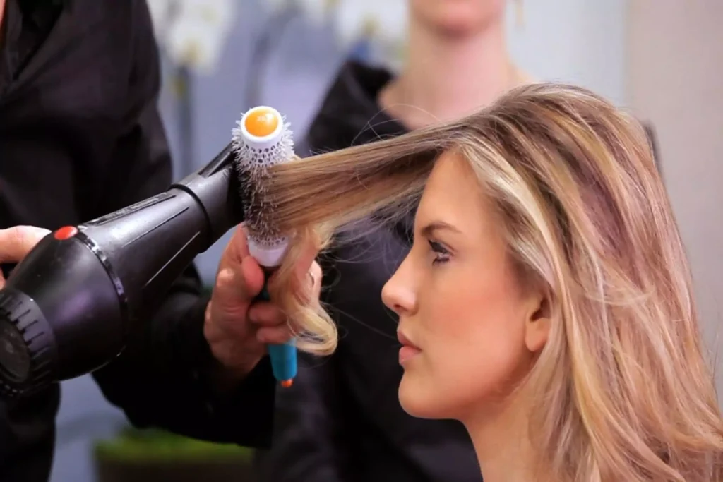 image showing blow dry