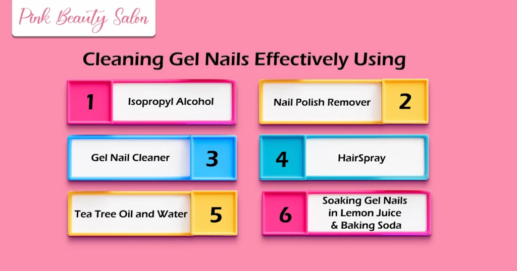 Cleaning Gel Nails Effectively Using