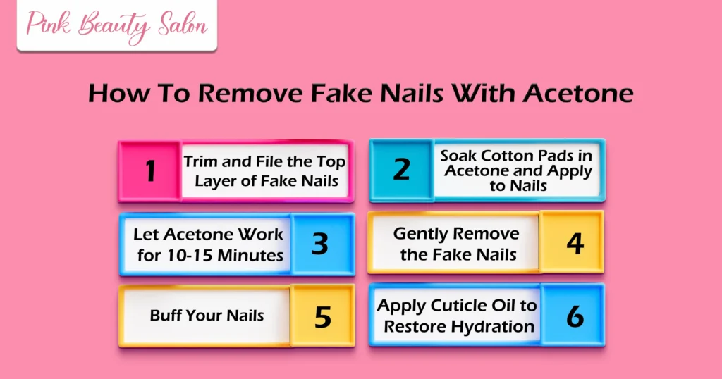 How To Remove Fake Nails ( Acrylic & Gel ) With Acetone