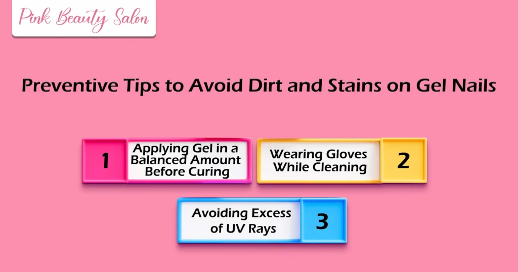 Preventive Tips to Avoid Dirt and Stains on Gel Nails