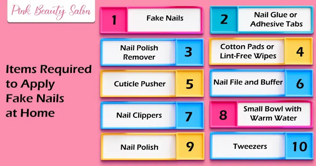 What Are Items Required to Apply Fake Nails at Home