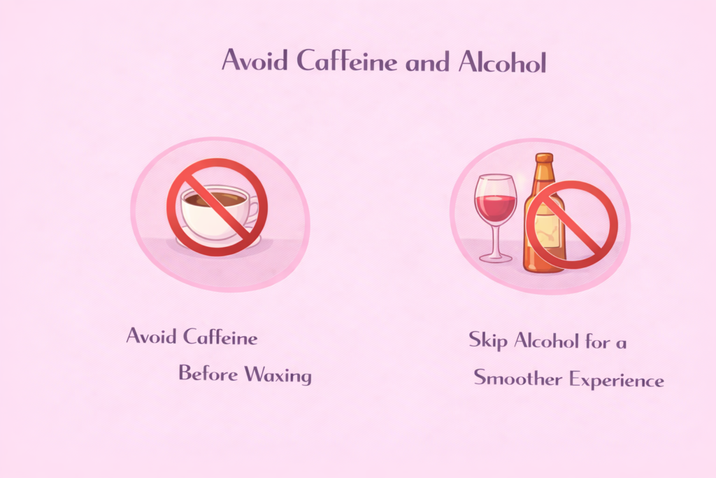 Avoid Caffeine and Alcohol