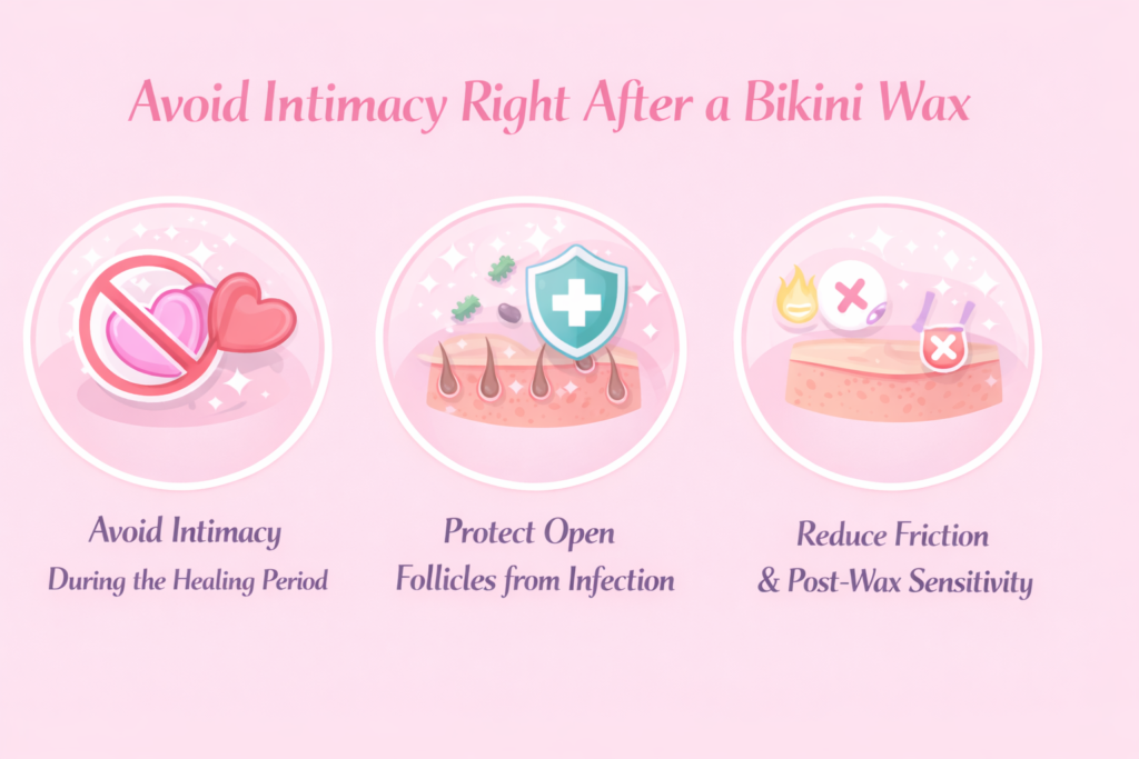 Avoid Intimacy Right After a Bikini Wax