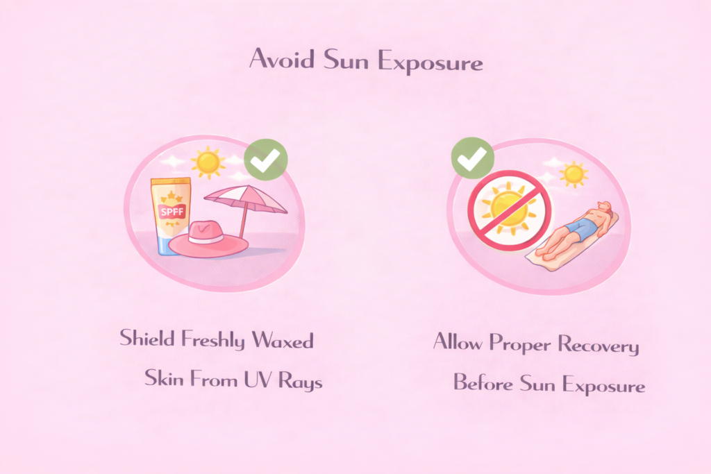 Avoid Sun Exposure