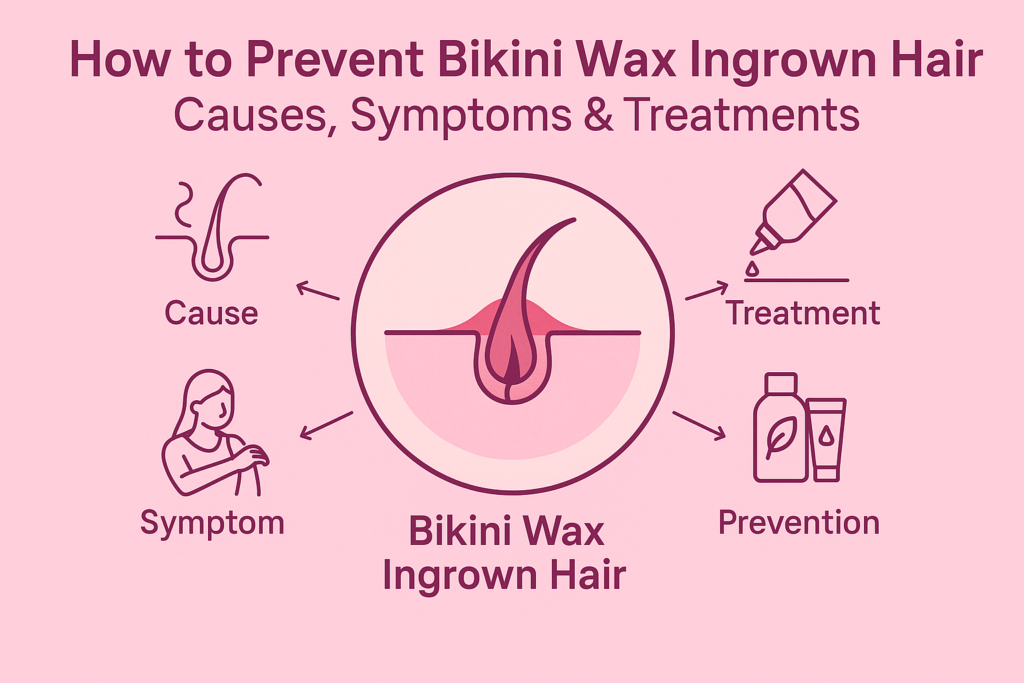 How to Prevent Bikini Wax Ingrown Hair | Causes Symptoms & Treatments