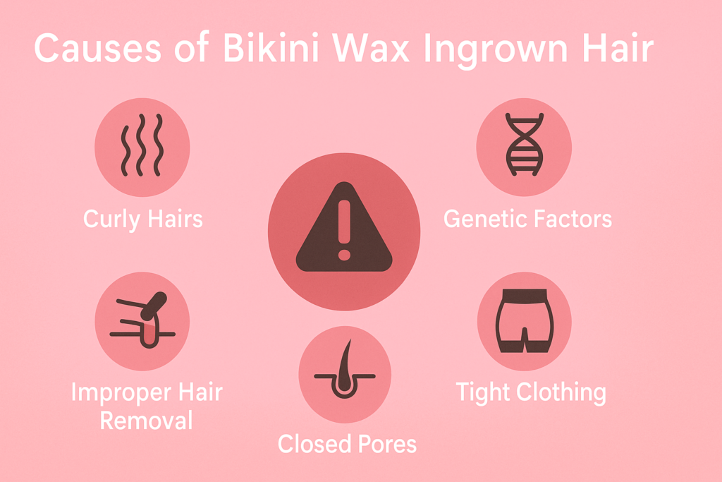 What Are The Causes of Bikini Wax Ingrown Hair