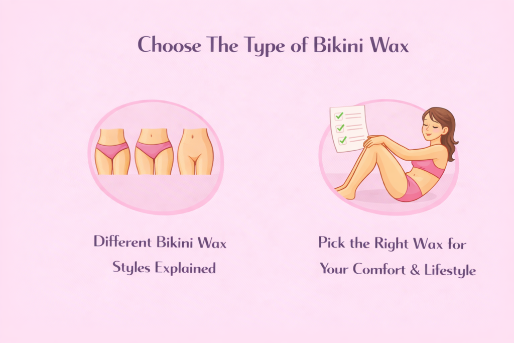Choose The Type of Bikini Wax