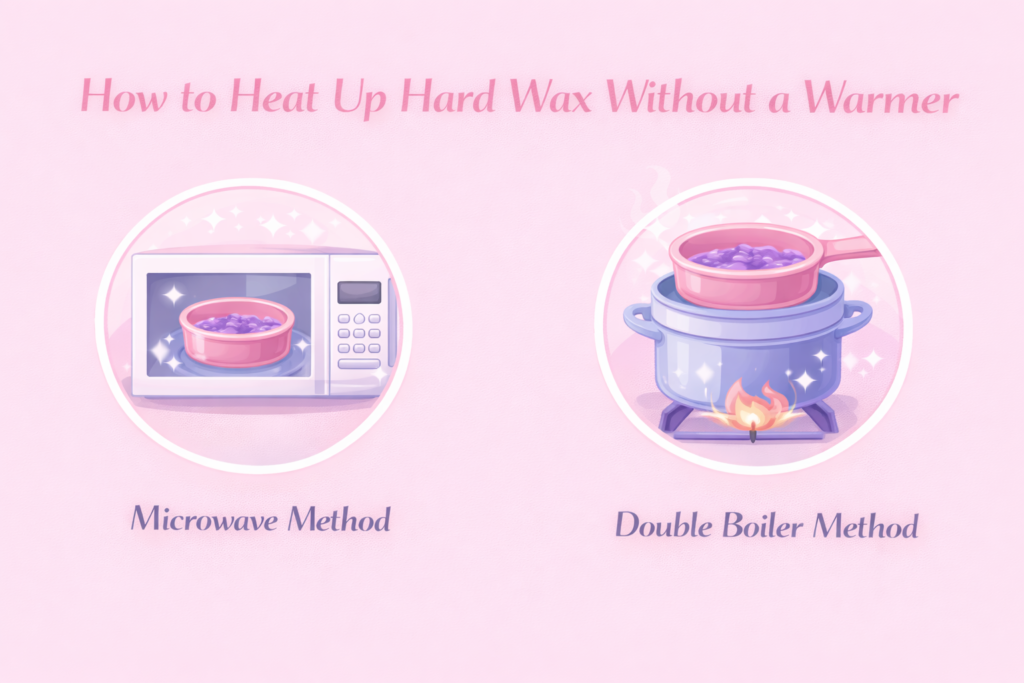 How to Heat Up Hard Wax Without a Warmer