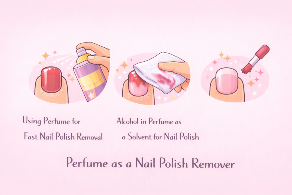 Perfume as a Nail Polish Remover