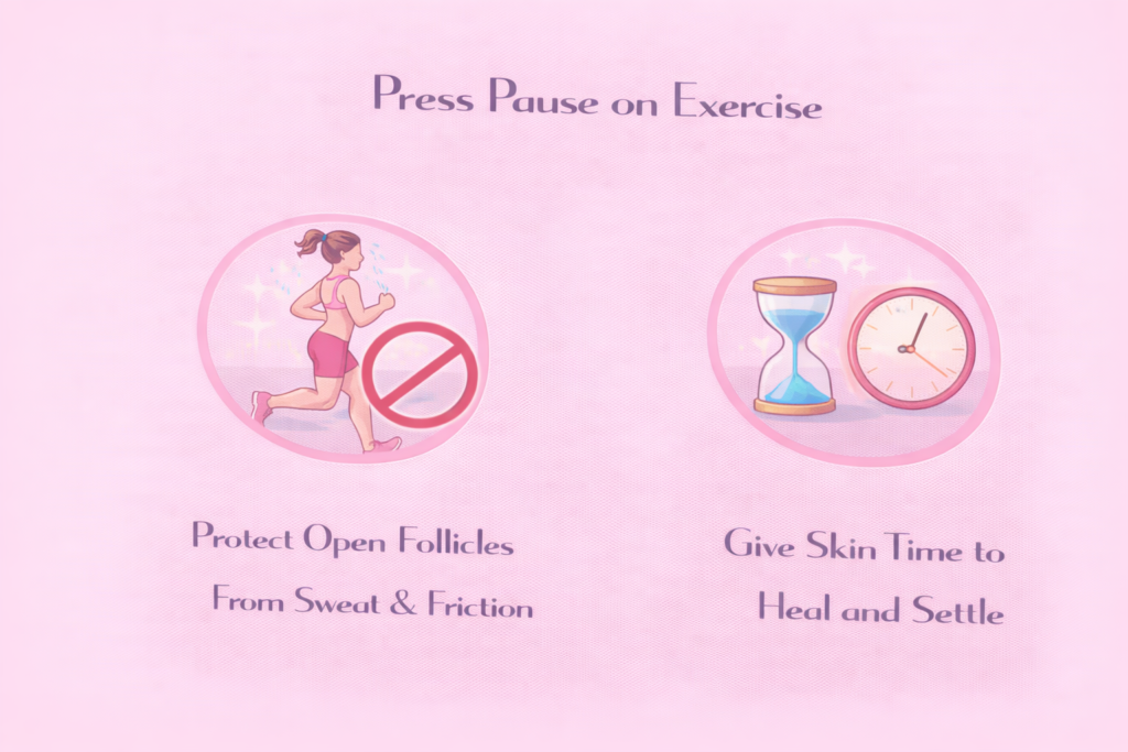 Press Pause on Exercise