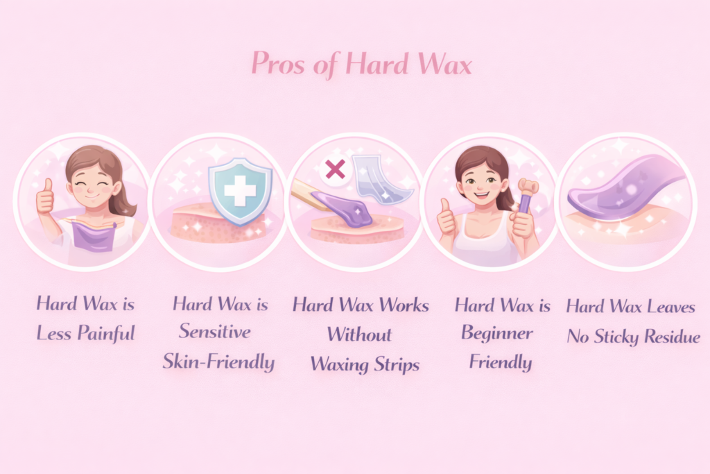 Pros of Hard Wax | Benefits of Hard Wax
