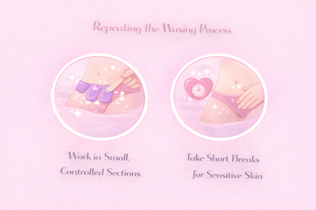 Repeat The Process Until All Hairs Are Removed