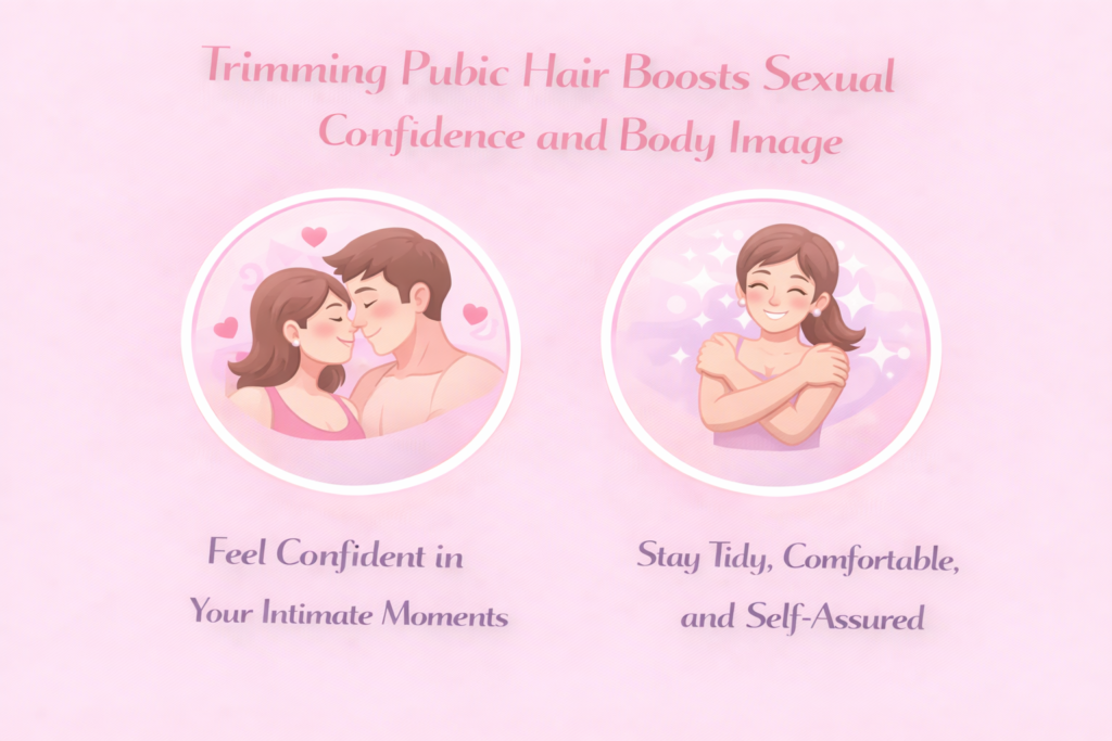 Trimming Pubic Hair Boosts Sexual Confidence and Body Image