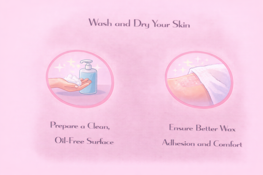 Wash and Dry Your Skin