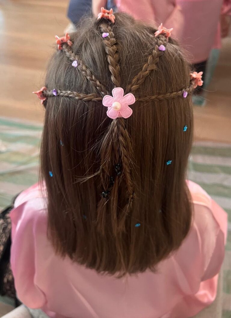 kids hair braids in Dubai