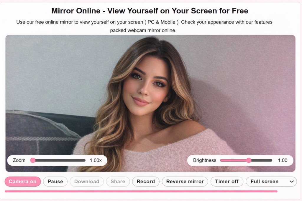 Online Mirror