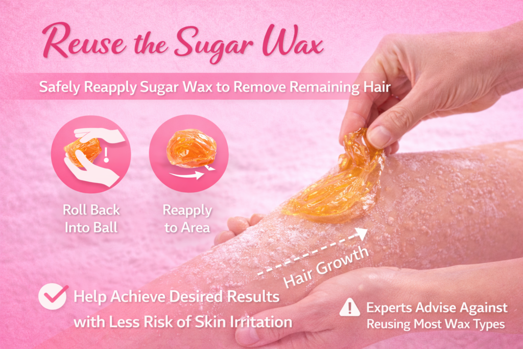 Reuse the Sugar Wax