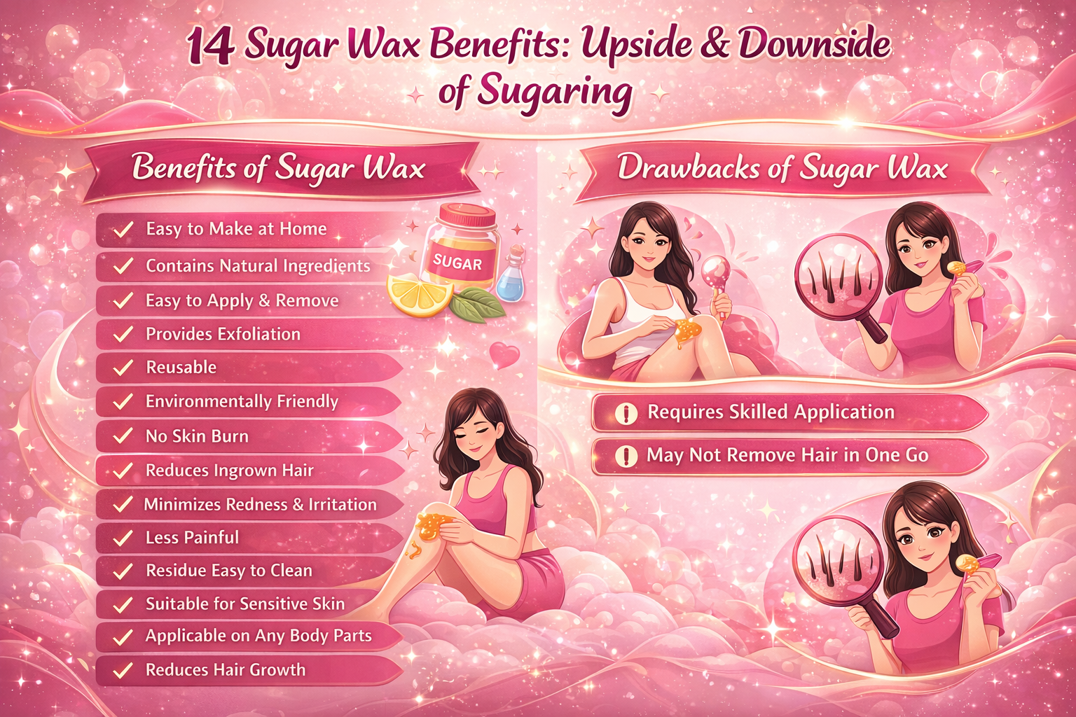 Sugar Wax Benefits