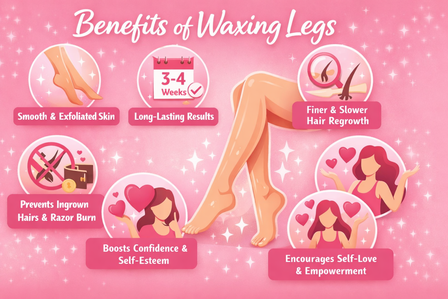 Benefits of Waxing Legs
