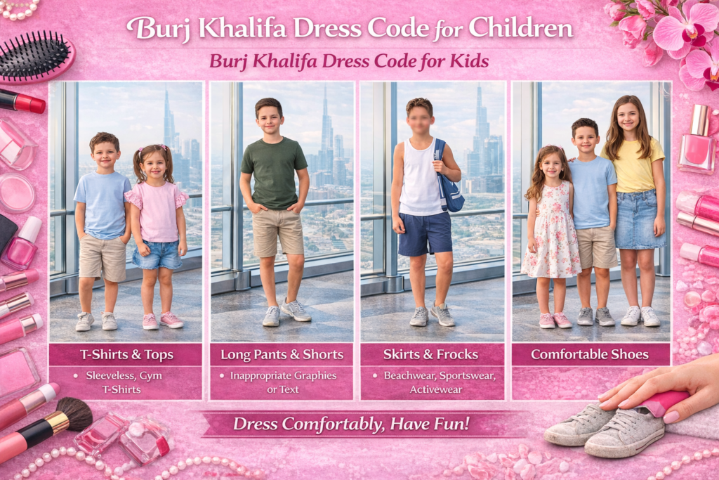 Burj Khalifa Dress Code for Children