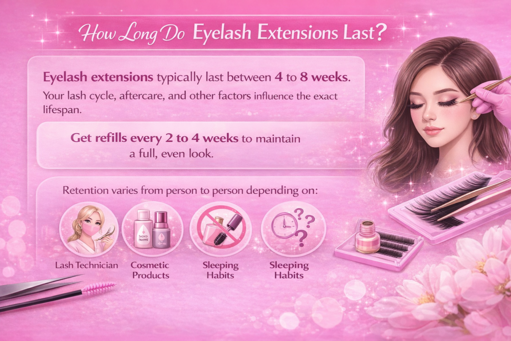 How Long Do Eyelash Extensions Last