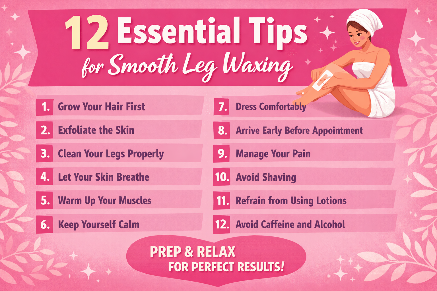 How to Prepare Legs for Waxing