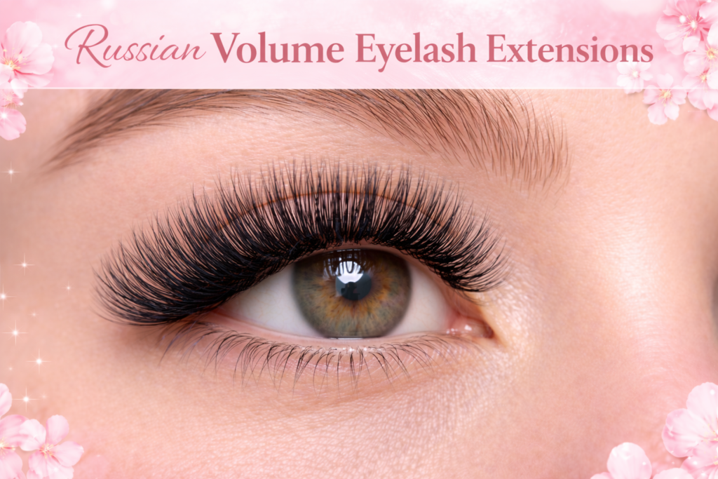 Russian Volume Eyelash Extensions