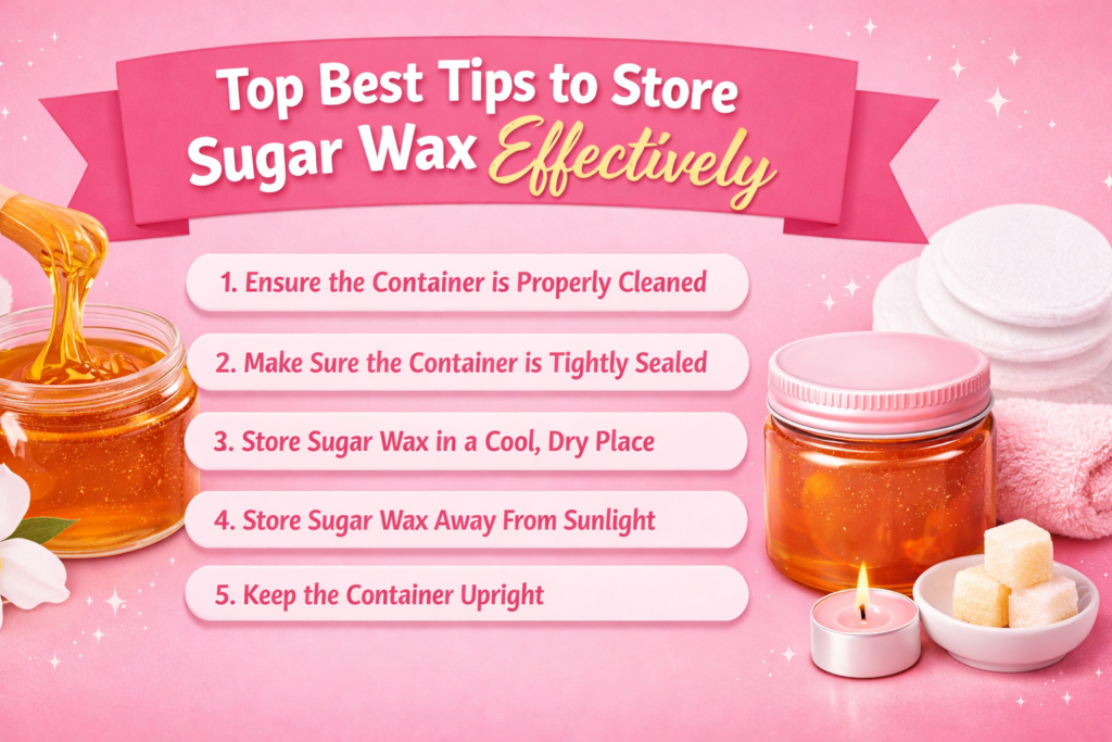 Store Sugar Wax