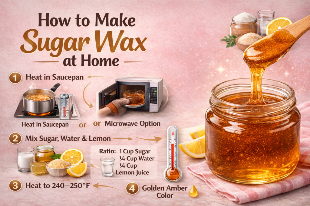 How to Make Sugar Wax