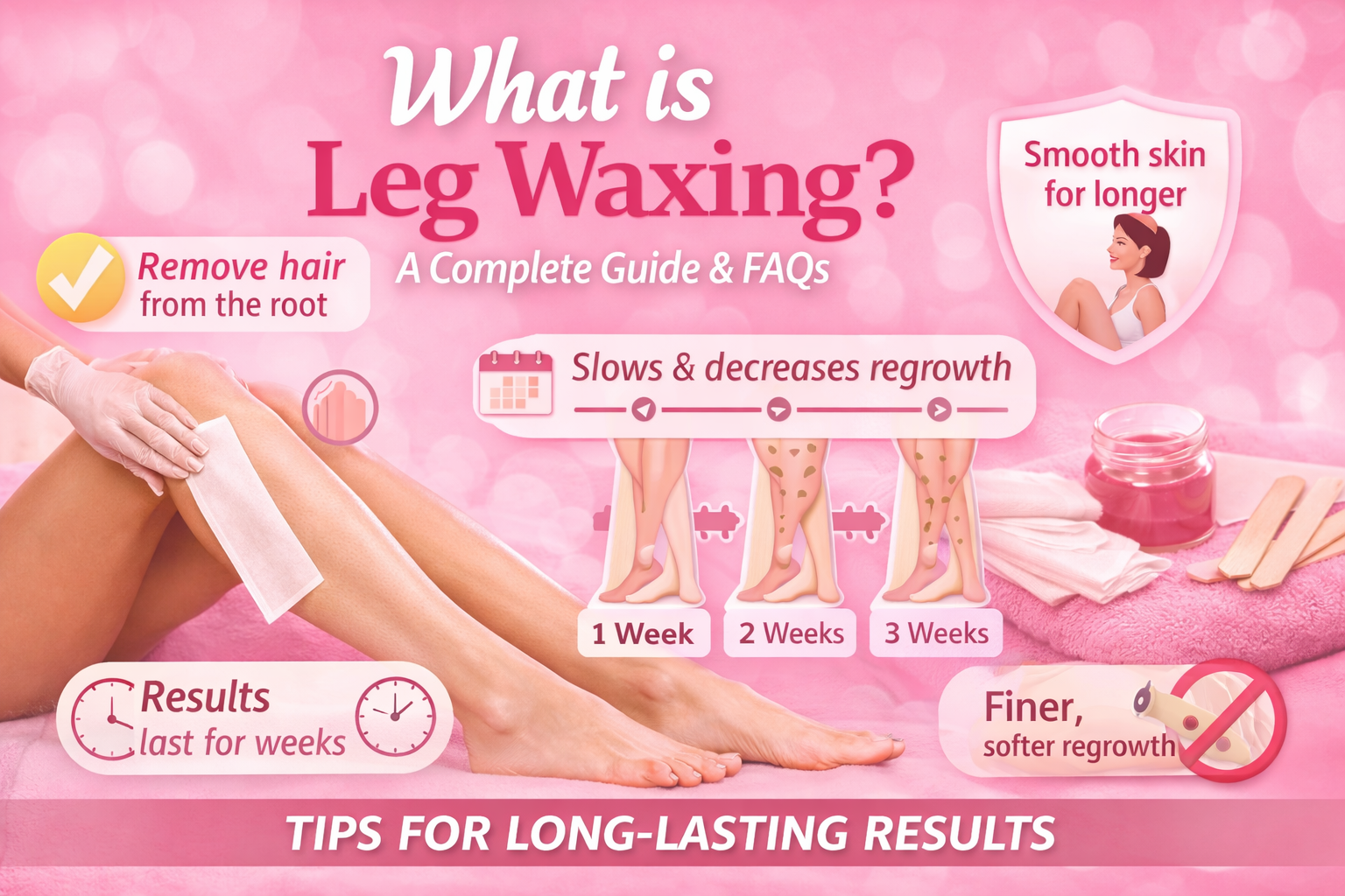 Leg waxing