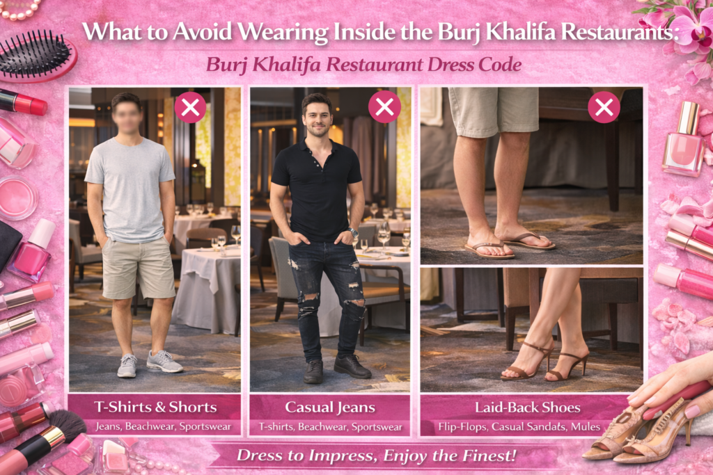 What to Avoid Wearing Inside the Burj Khalifa Restaurants