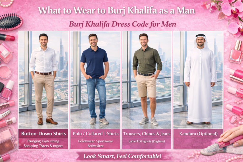 Burj Khalifa Dress Code for Men