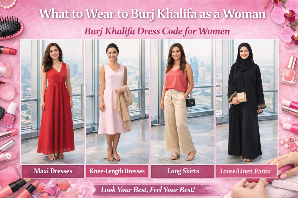 Burj Khalifa Dress Code for Women