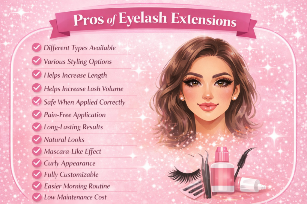 Benefits of Eyelash Extensions