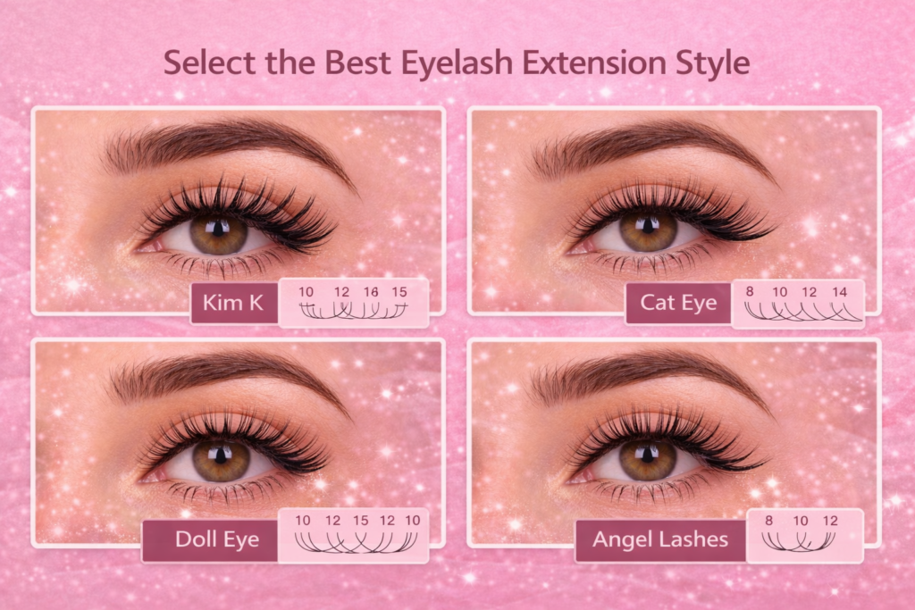 Select the Best Eyelash Extension Style