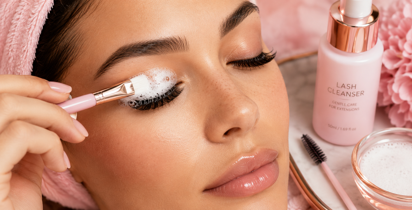 How to Clean Eyelash Extensions