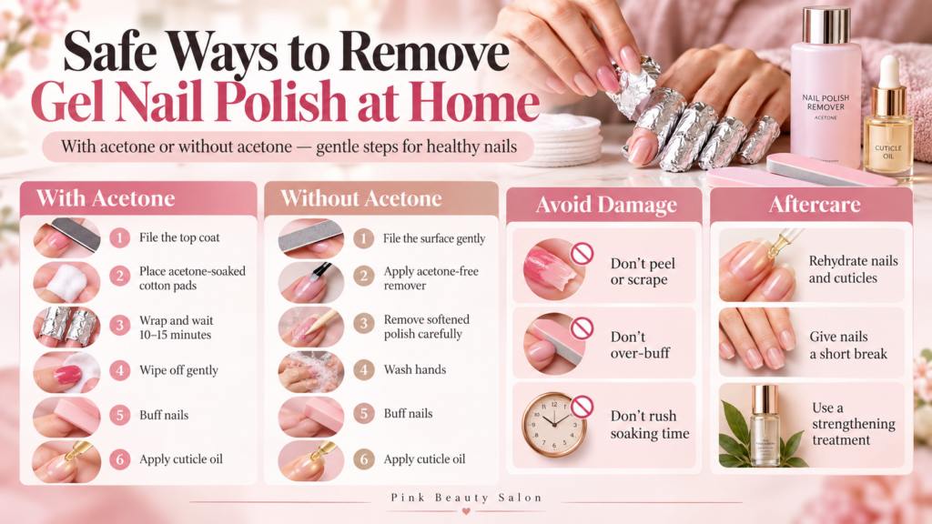How to Remove Gel Nail Polish